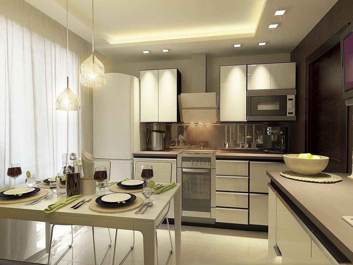 Свет на кухне | Дизайн кухонного освещения