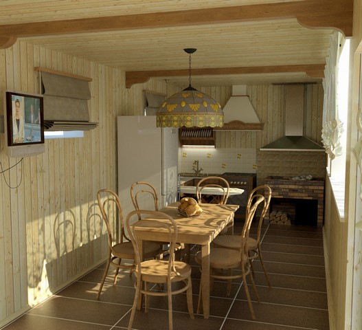 Кухня на даче: 44 фото в интерьере и идеи дизайна